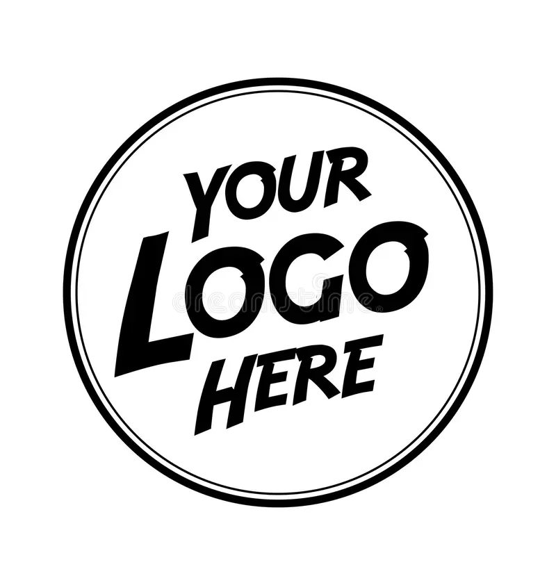 your logo here placeholder symbol vector isolated white background 347852669